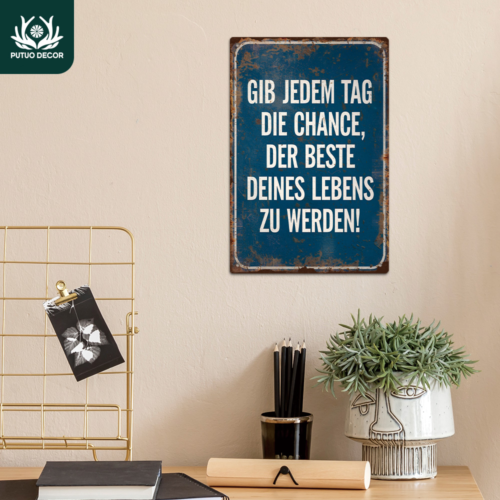 Home Office Quotes - 푸투오 데코 1개 독일 재미있는 냉소적