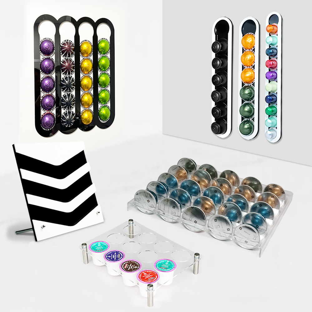 File Cabinet Drawer - Nespresso/Vertuoline/Dolce Gusto/K-Cup 커피 포드와 호환되는 멀티