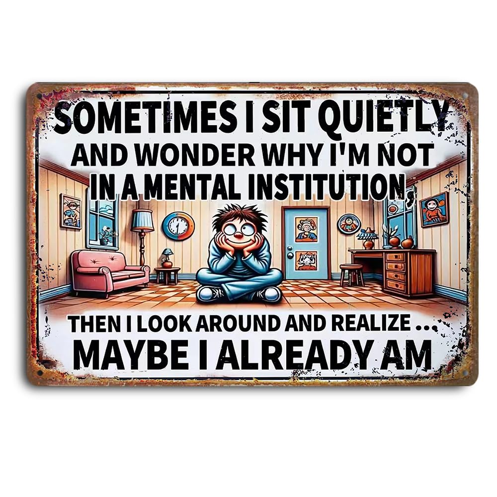 Home Office Quotes - 유머러스한 빈티지 벽 장식 - 기발한
