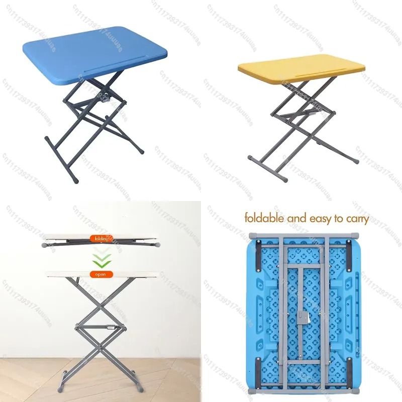 Laptop Stand Foldable - 휴대용 스탠딩 데스크 라이저 40-70cm 높이