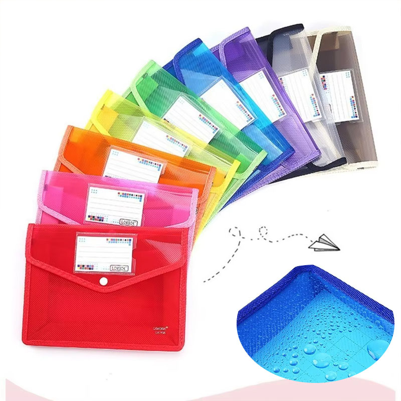 File Cabinet Drawer - 1-10PCS 방수 A4 A5 스냅 버튼