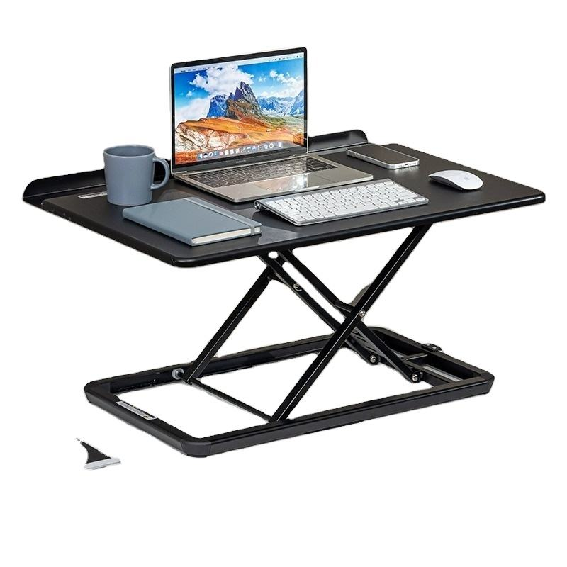 Laptop Stand Foldable - 공압식 높이 조절 스탠딩 데스크 라이저