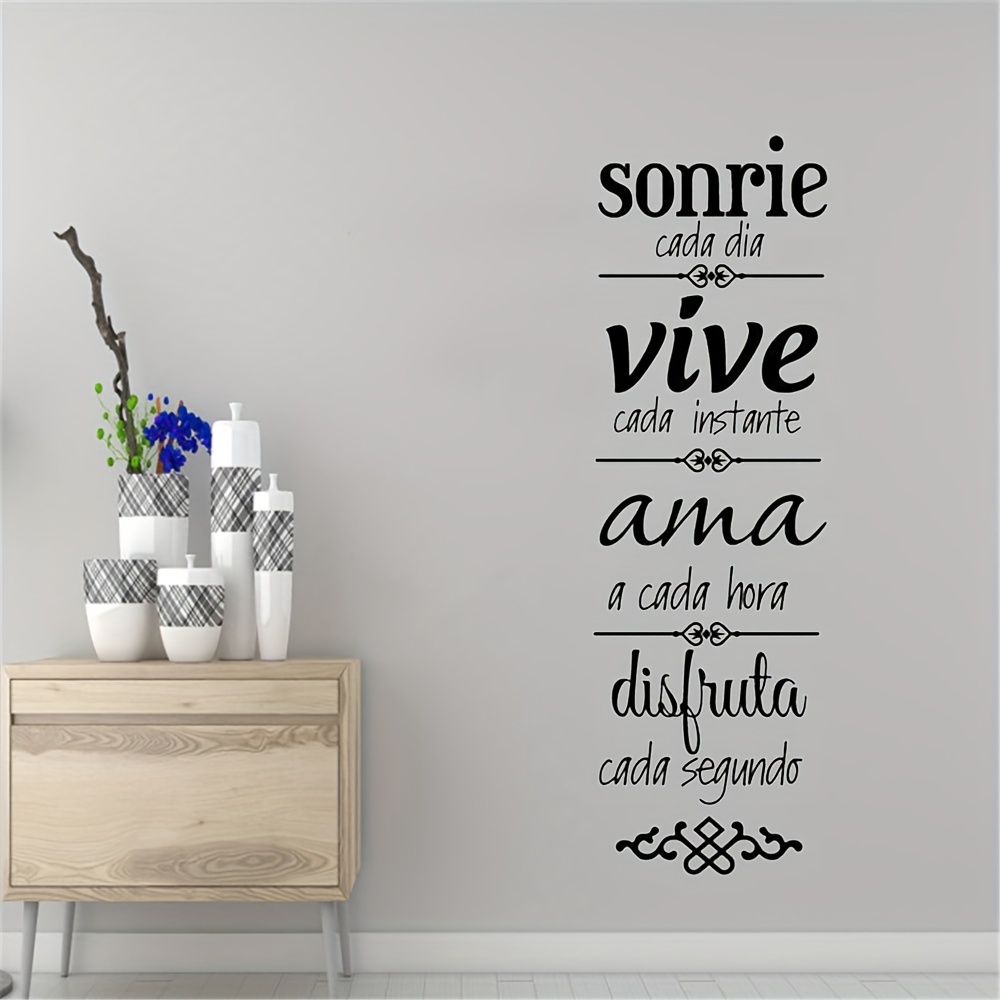 Home Office Quotes - 사무실용 벽 데칼 방수 스티커, 스페인어
