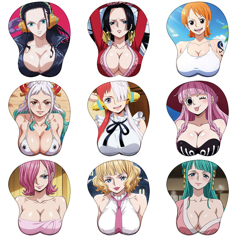 애니메이션 나미 로빈 우타 행콕 야마토 실리콘 마우스패 - Wrist Rest Pad 리뷰 및 가격