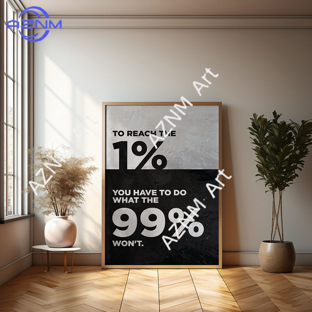 미니멀리스트 동기 부여 명언 영감을 주는 훈련 예술 포 - Home Office Quotes 리뷰 및 가격