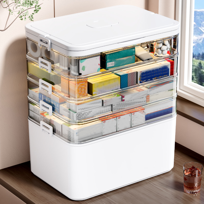 손잡이가 있는 다기능 다층 수납함, 대형/특대형 사이즈 - Home Office Ideas 리뷰 및 가격