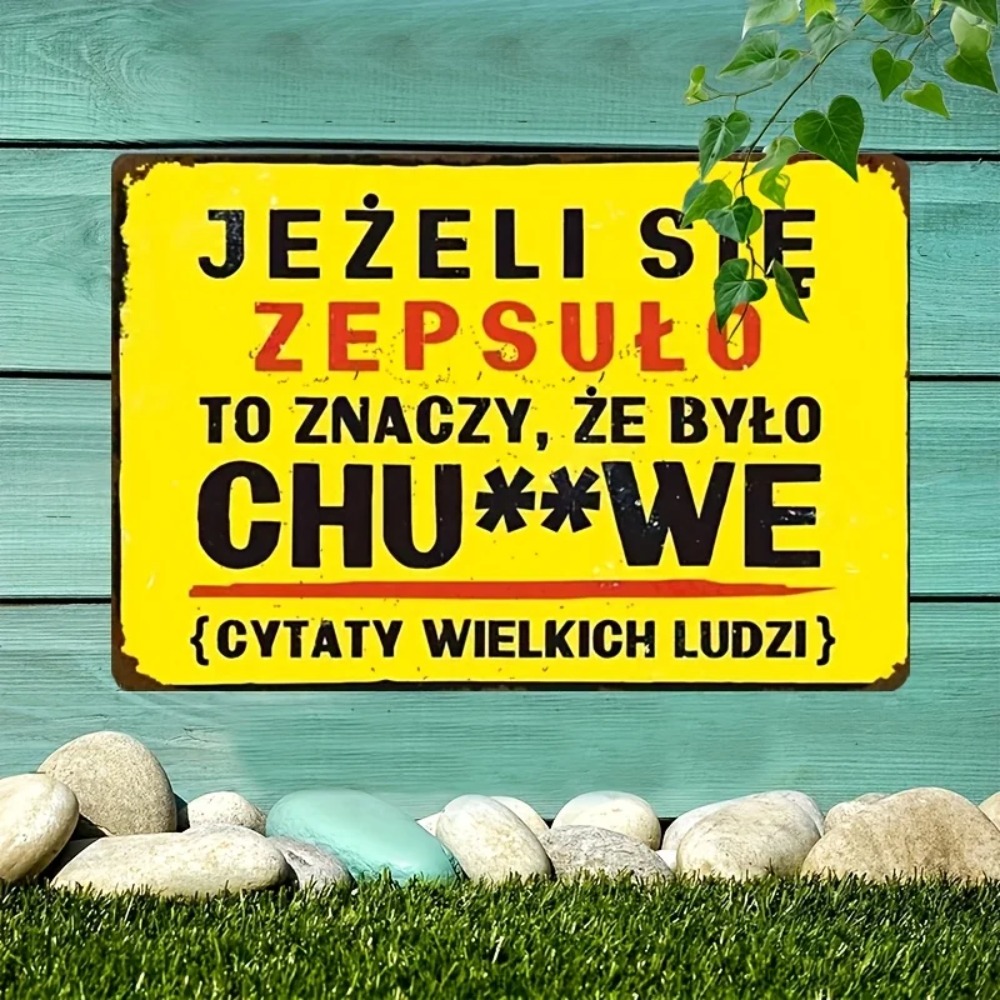 빈티지 튼튼한 금속 플라크 벽 장식, 가정 사무실 바  - Home Office Quotes 리뷰 및 가격
