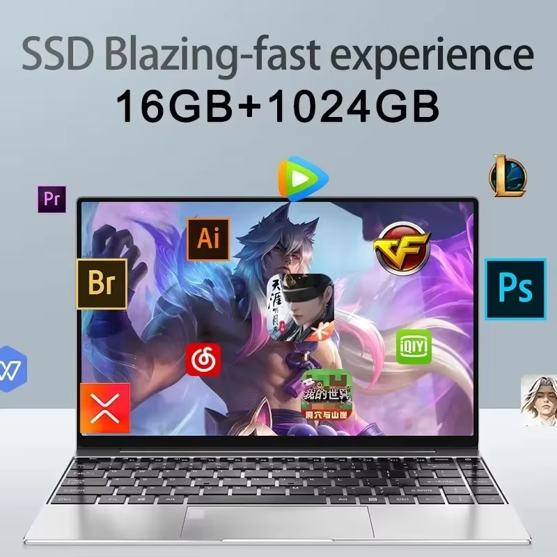 새로운 초슬림 노트북 14.1인치 16GB 램 2TB  - Home Office Windows 리뷰 및 가격