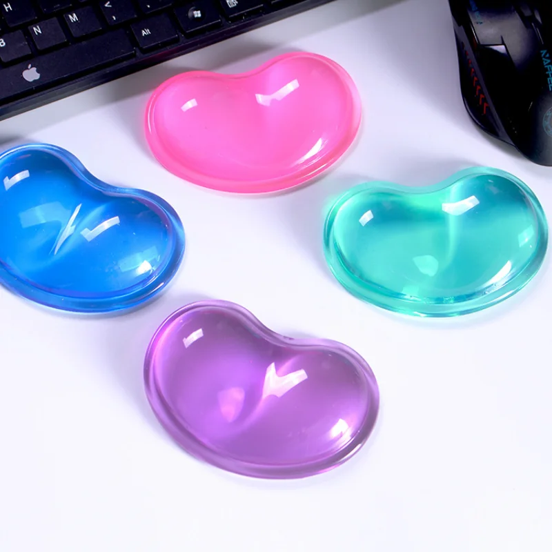 실리콘 젤 손목 받침대 하트 모양의 반투명 인체 공학적 - Wrist Rest Pad 리뷰 및 가격
