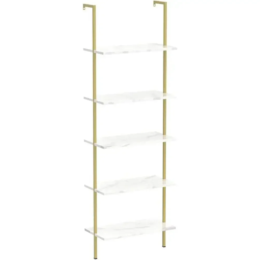 5단 화이트 대리석 벽걸이형 나무 선반 - 홈 오피스  - Home Office With Bookshelves 리뷰 및 가격