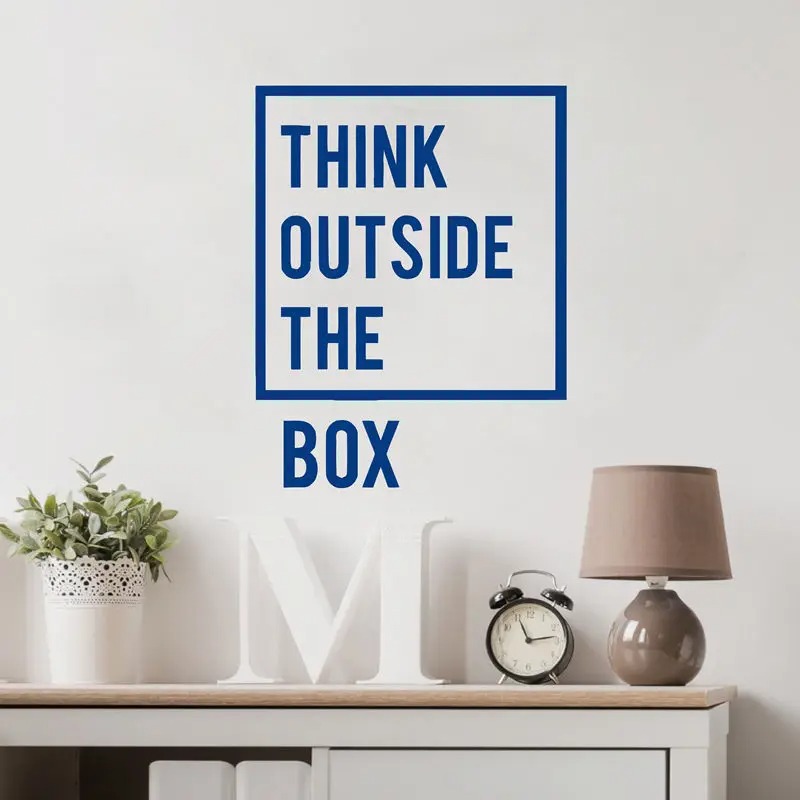 창의적 사고 영감을 주는 명언 벽 데칼, 거실, 서재, - Home Office Quotes 리뷰 및 가격