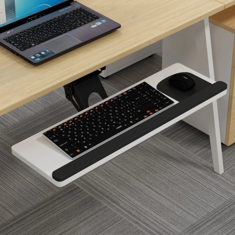책상 아래 슬라이딩 서랍형 키보드 트레이, 마우스 패드 - Wrist Rest Pad 리뷰 및 가격