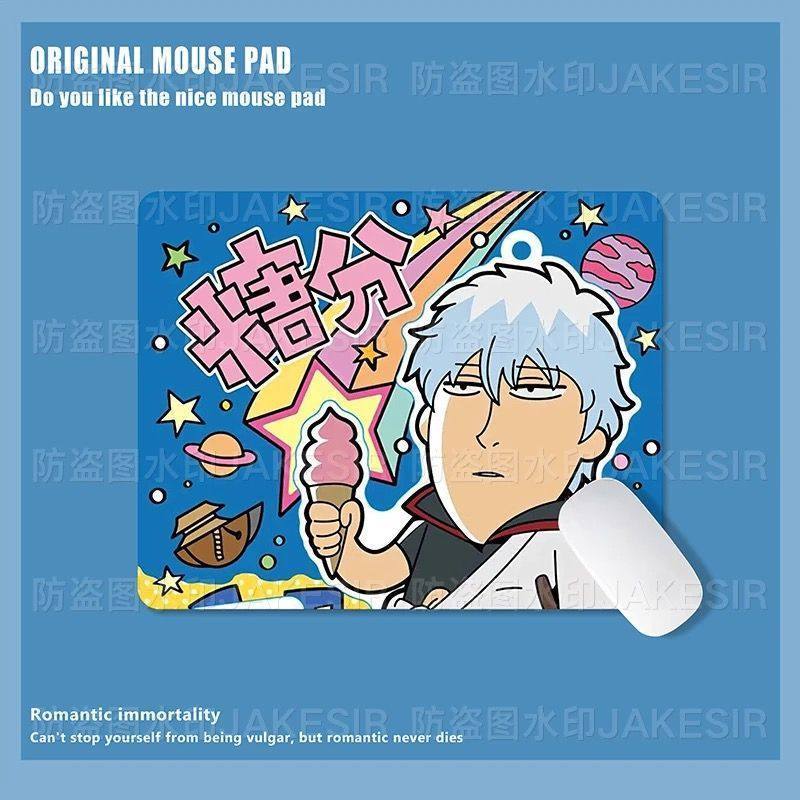 Kawaii Gintama 대형 마우스 패드 사무실 노 - Home Office Keyboard And Mouse 리뷰 및 가격