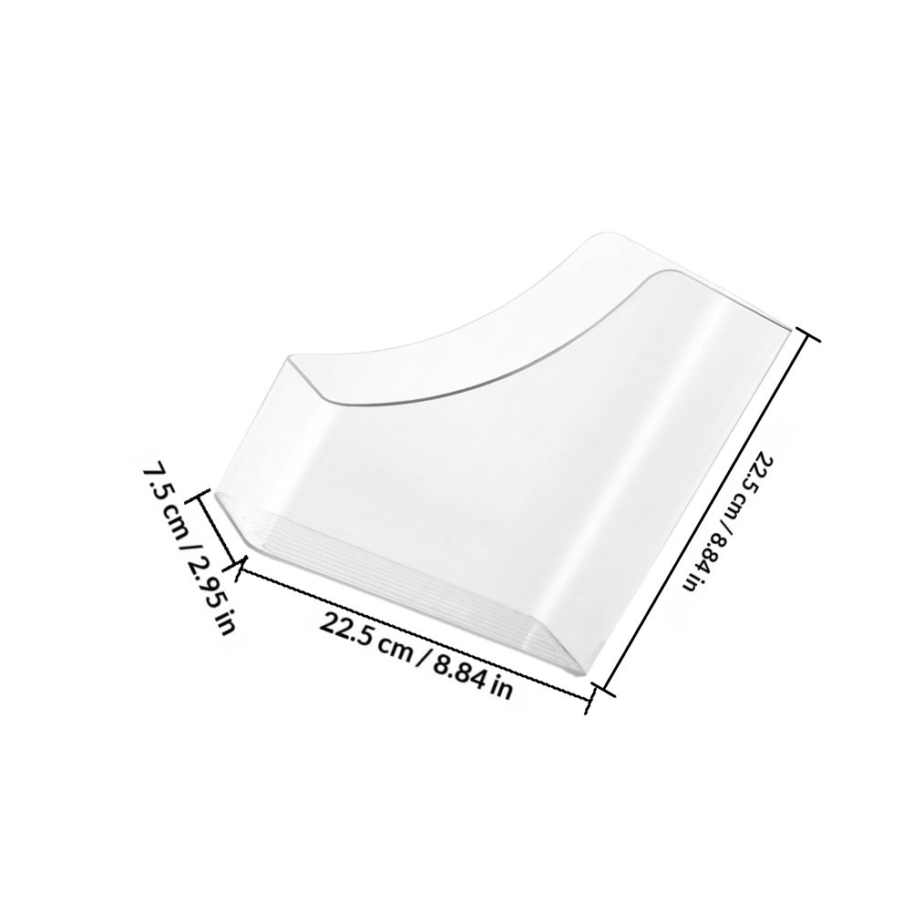 2Pcs 클리어 파일 박스 잡지, 책, 파일, 문서,  - Home Office With Library 리뷰 및 가격