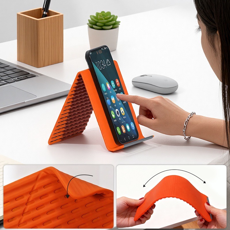 1Pc 유연한 실리콘 접이식 변형 가능 스탠드 전화 태 - Laptop Stand Foldable 리뷰 및 가격