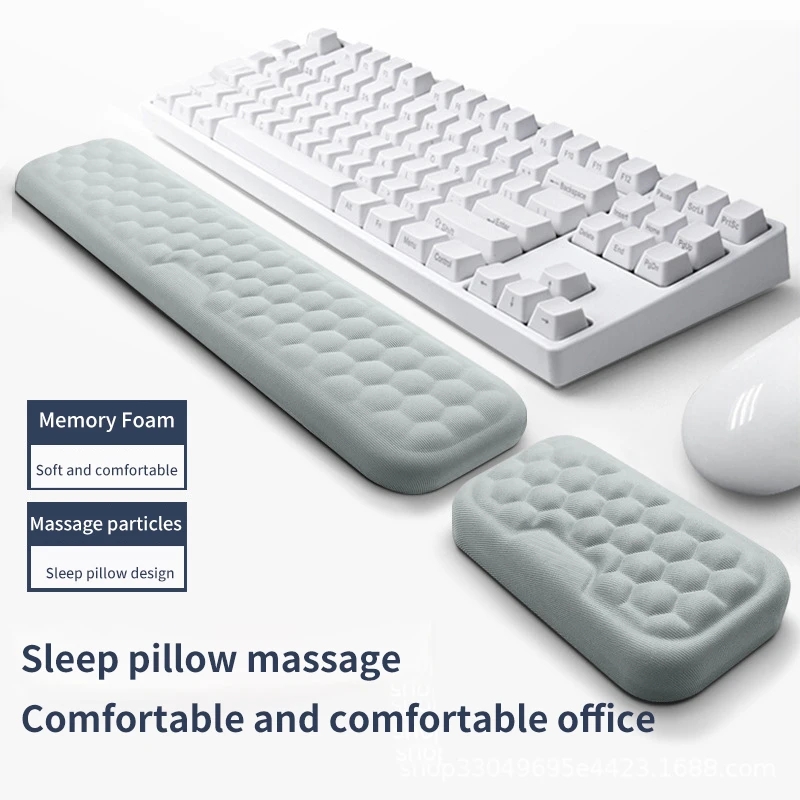 인체공학적 메모리 폼 게이밍 데스크 키보드 손목 받침대 - Wrist Rest Pad 리뷰 및 가격