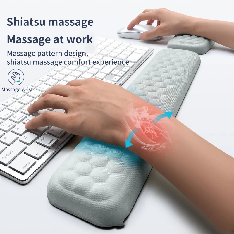 인체공학적 메모리 폼 게이밍 데스크 키보드 손목 받침대 - Wrist Rest Pad 리뷰 및 가격