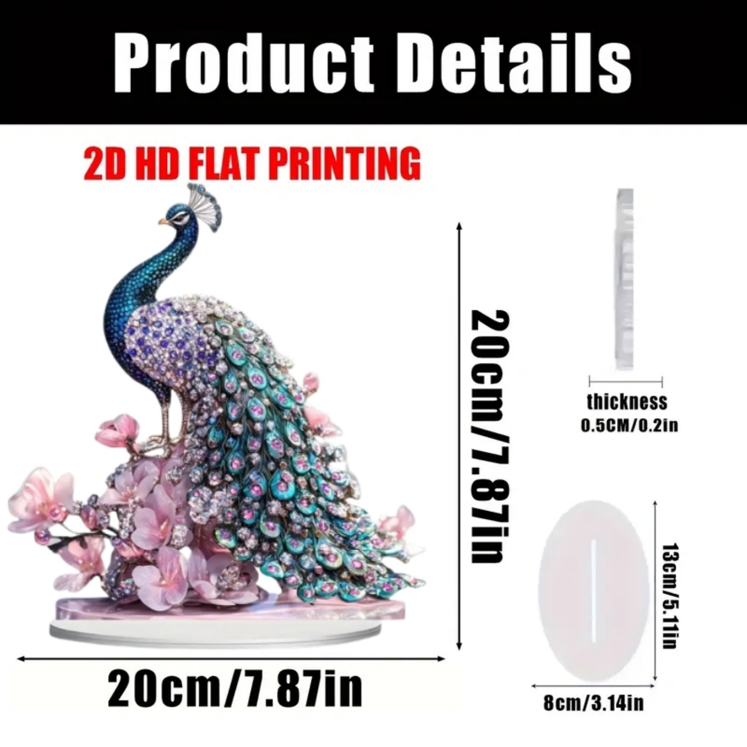 2D 평면 아크릴 공작 펠미디움을 펼치는 모습 조각상, - Home Office Studio 리뷰 및 가격