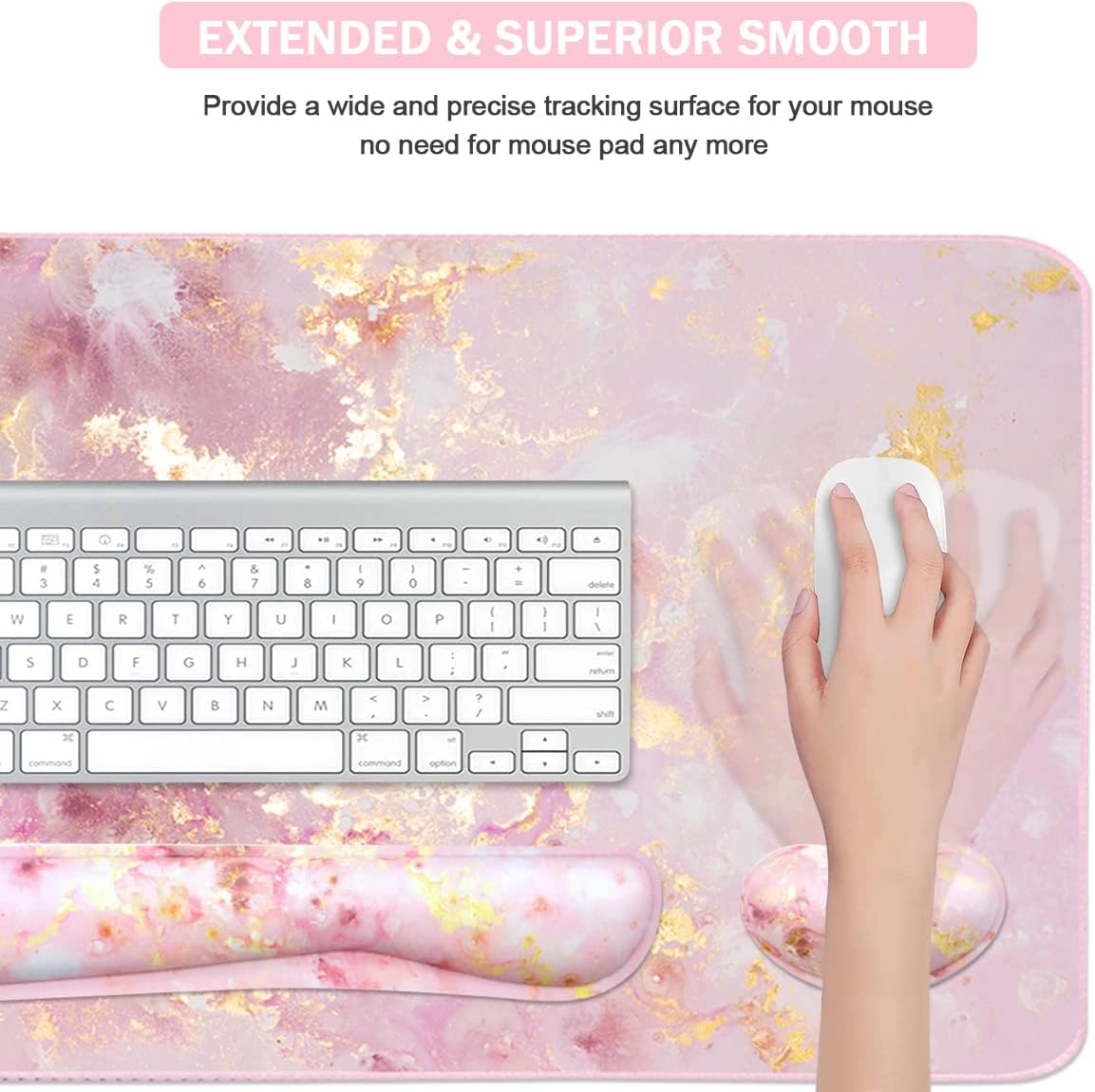 대형 게이밍 마우스 패드, 키보드 손목 받침대 및 마우 - Wrist Rest Pad 리뷰 및 가격