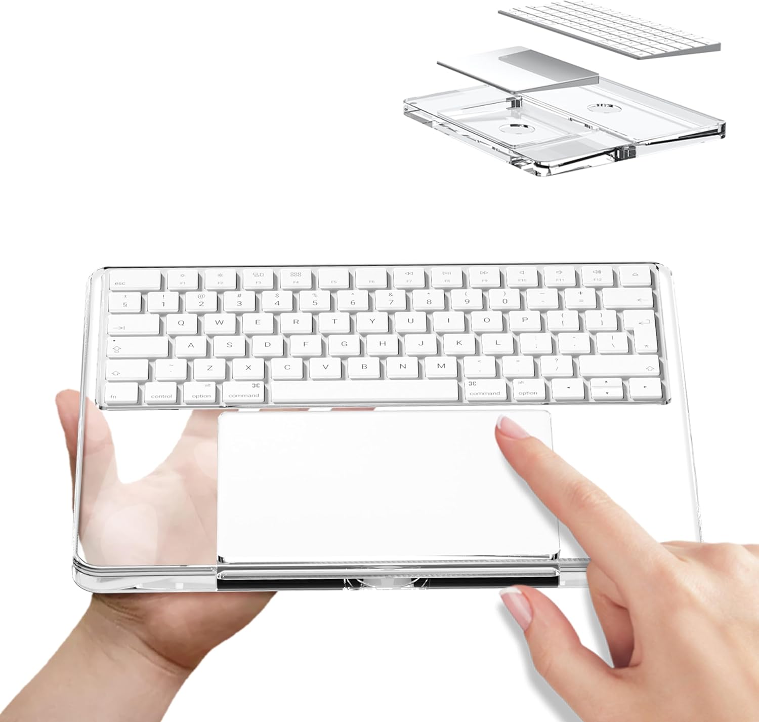 애플 매직 키보드 2/3 및 매직 터치패드용 투명 아크 - Wrist Rest Pad 리뷰 및 가격