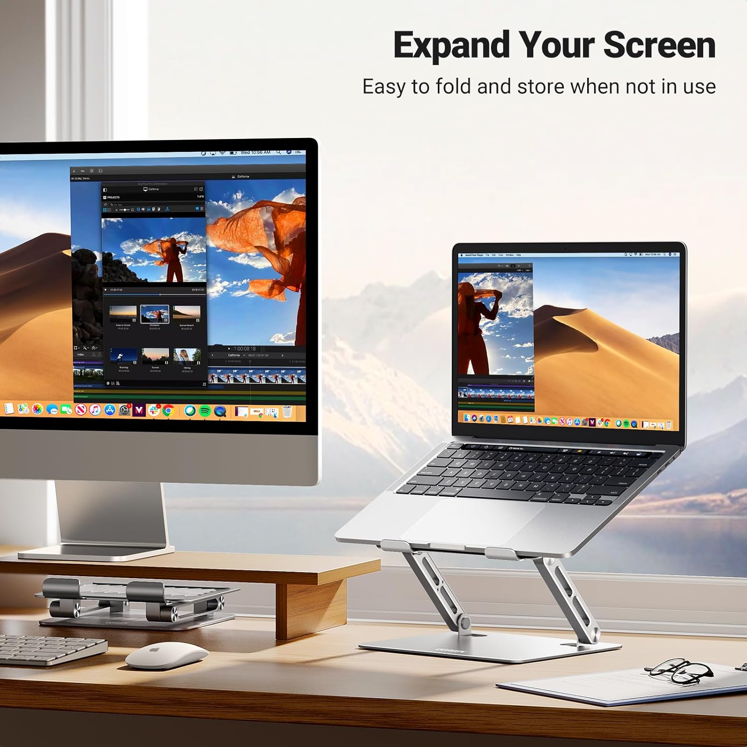 UGREEN 노트북 스탠드, 열 통풍 기능이 있는 조절 - Laptop Stand Foldable 리뷰 및 가격