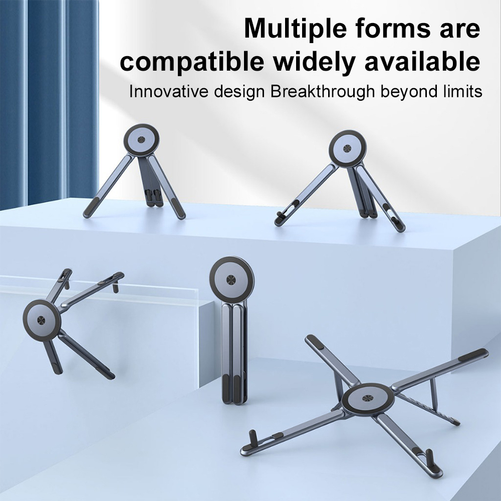 휴대용 자석식 휴대폰 거치대 & 셀카봉 3-in-1 접 - Laptop Stand Foldable 리뷰 및 가격