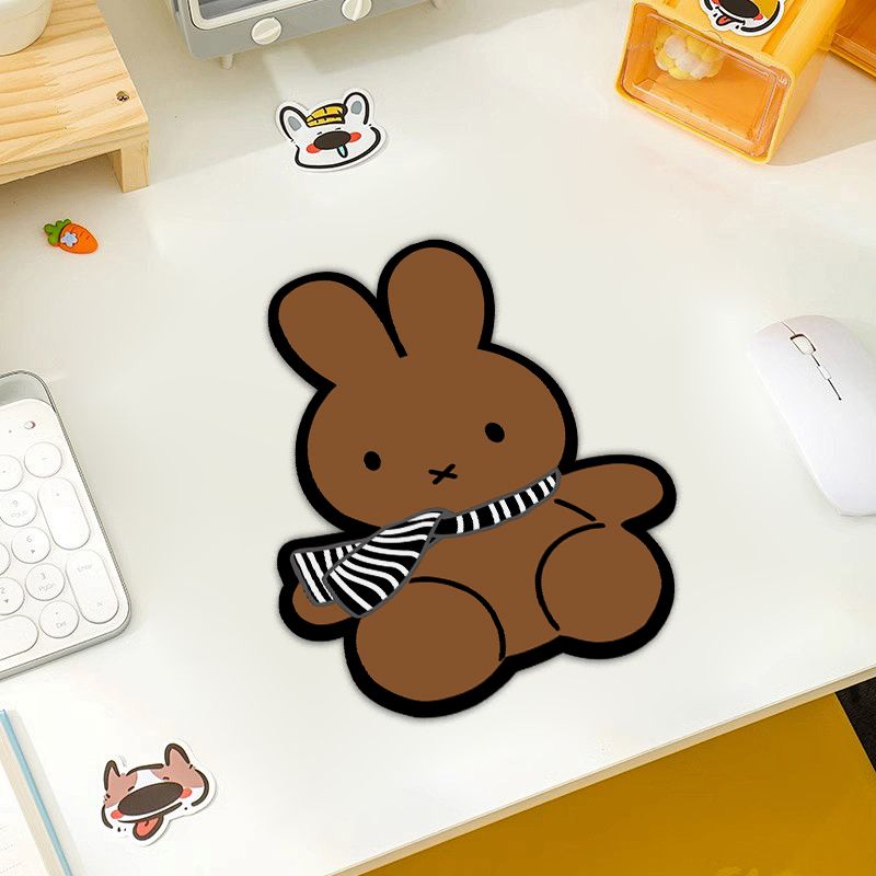 귀여운 미피 토끼 달콤한 창의적인 만화 패턴 컴퓨터 책 - Wrist Rest Pad 리뷰 및 가격